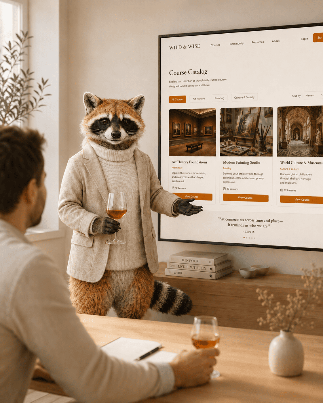 raccon Kisi presents projects