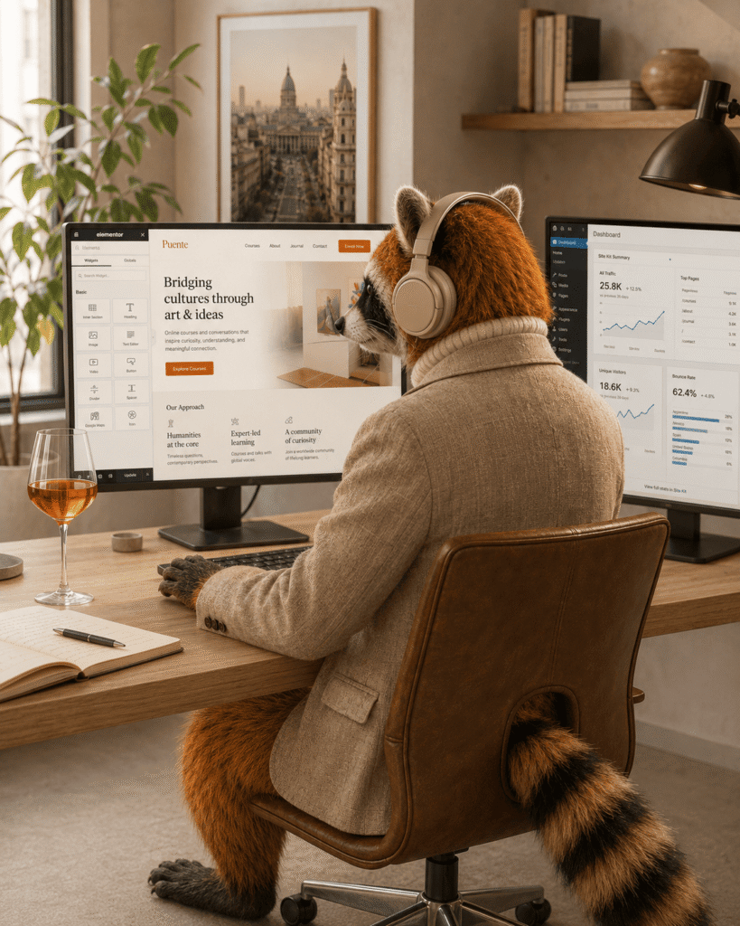 Raccoon Kisi works
